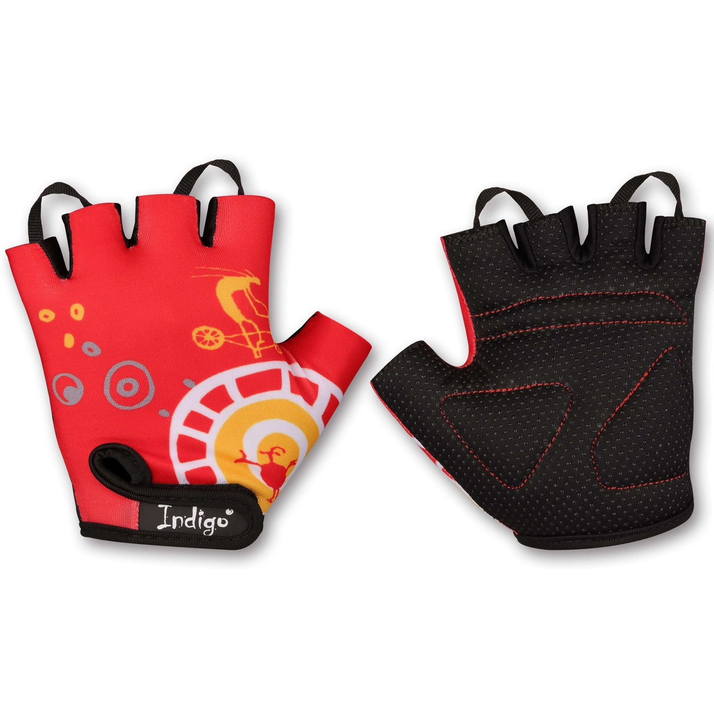 Children's Cycling Gloves ESFERAS Indigo