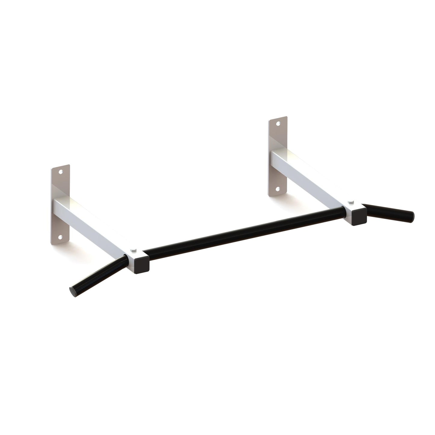 Spectrum White 102 cm Wall-Mounted Wide Grip Pull-Up Bar Up to 150 kg
