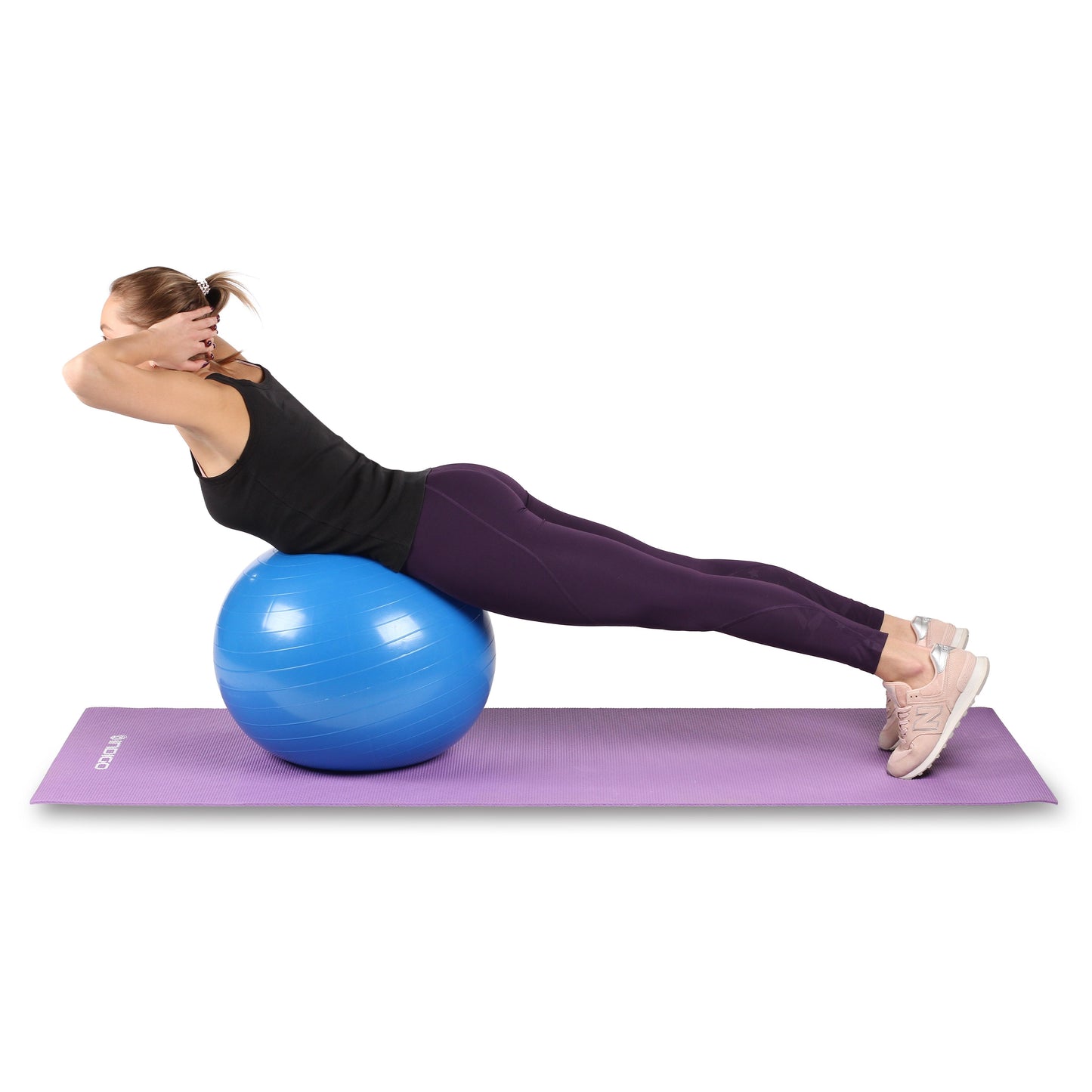 Bola de Ginástica Anti-Estouro + Bomba INDIGO