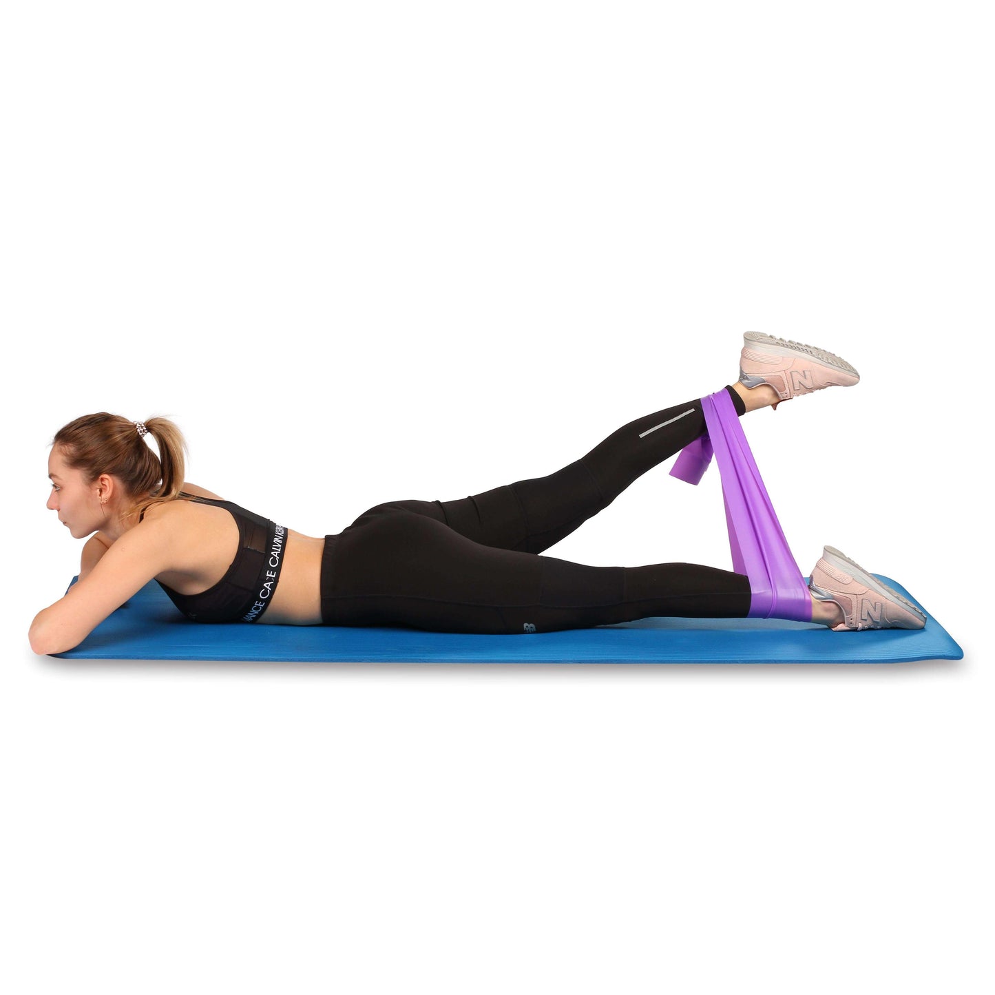 TPE Elastic Band Roll Indigo