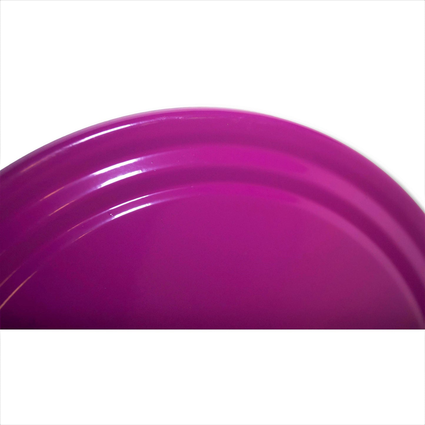 SALUD INDIGO Disco de Metal 28 cm Violeta-Verde