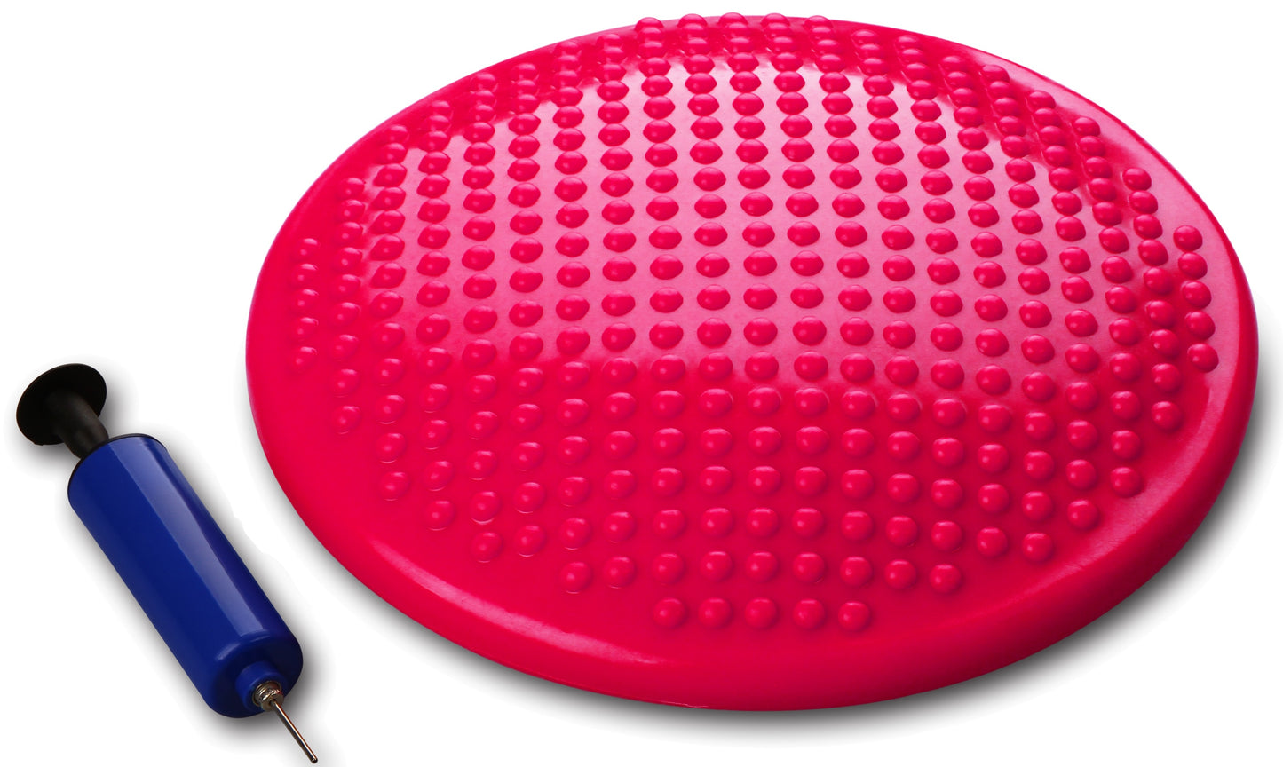 Coussin D'Équilibre SLIM avec Pompe PVC INDIGO 33 cm
