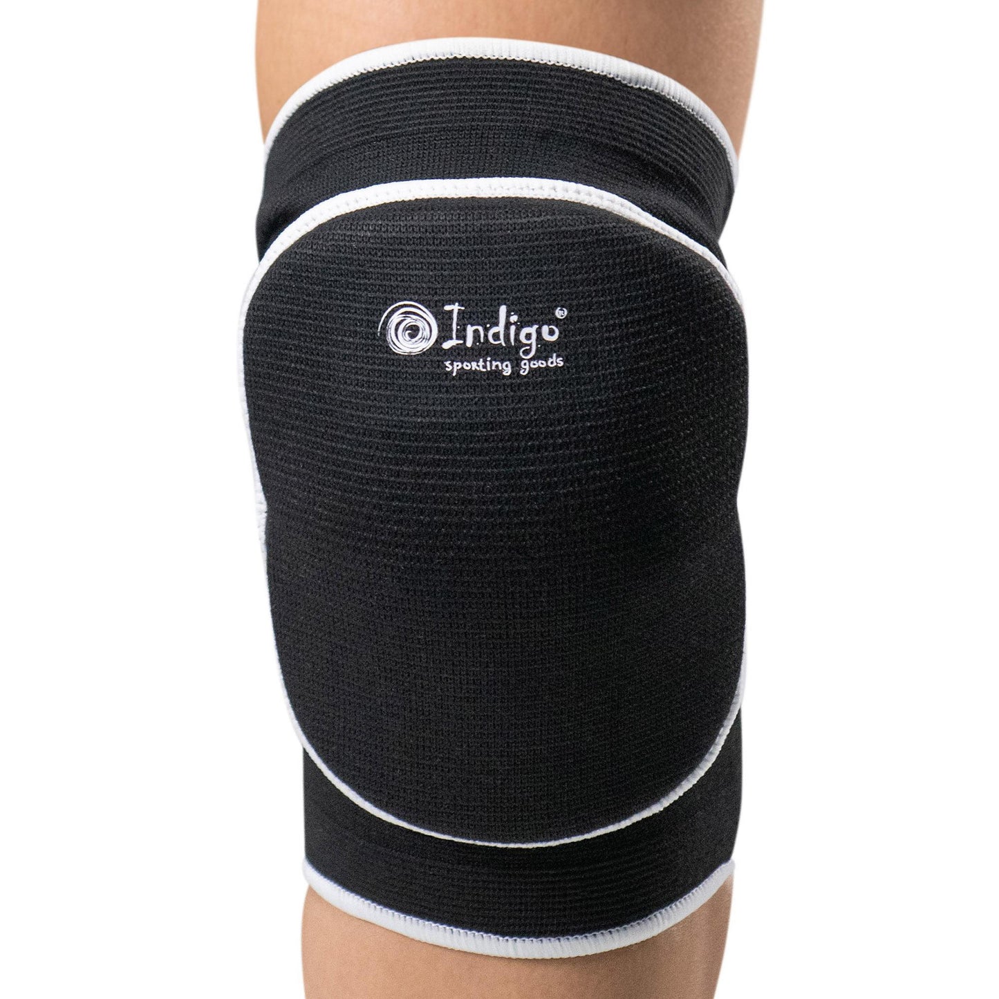 Genouillère Rembourrée pour Volleyball INDIGO Noir