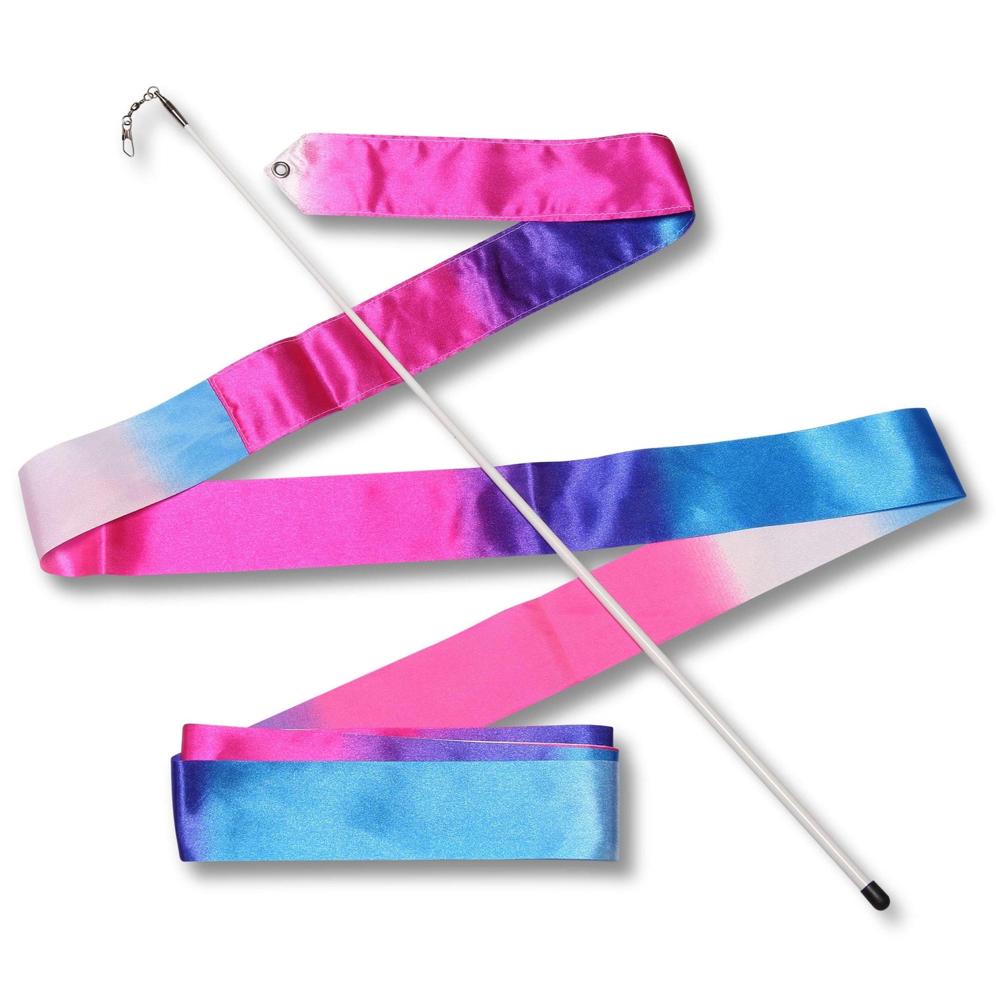Cinta para Gimnasia Rítmica con Varilla 56 cm INDIGO Multicolor