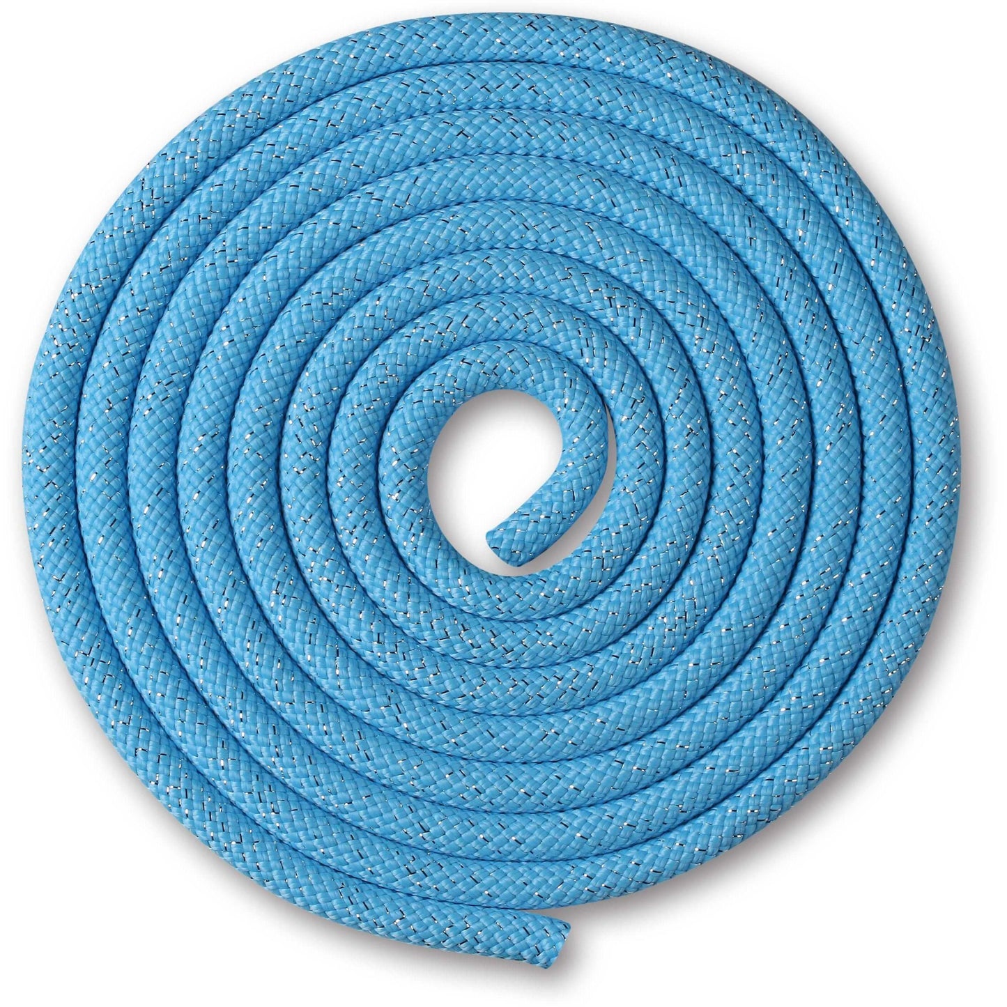 Weighted Rhythmic Gymnastics Rope 150 g with Lurex Indigo 2.5 m