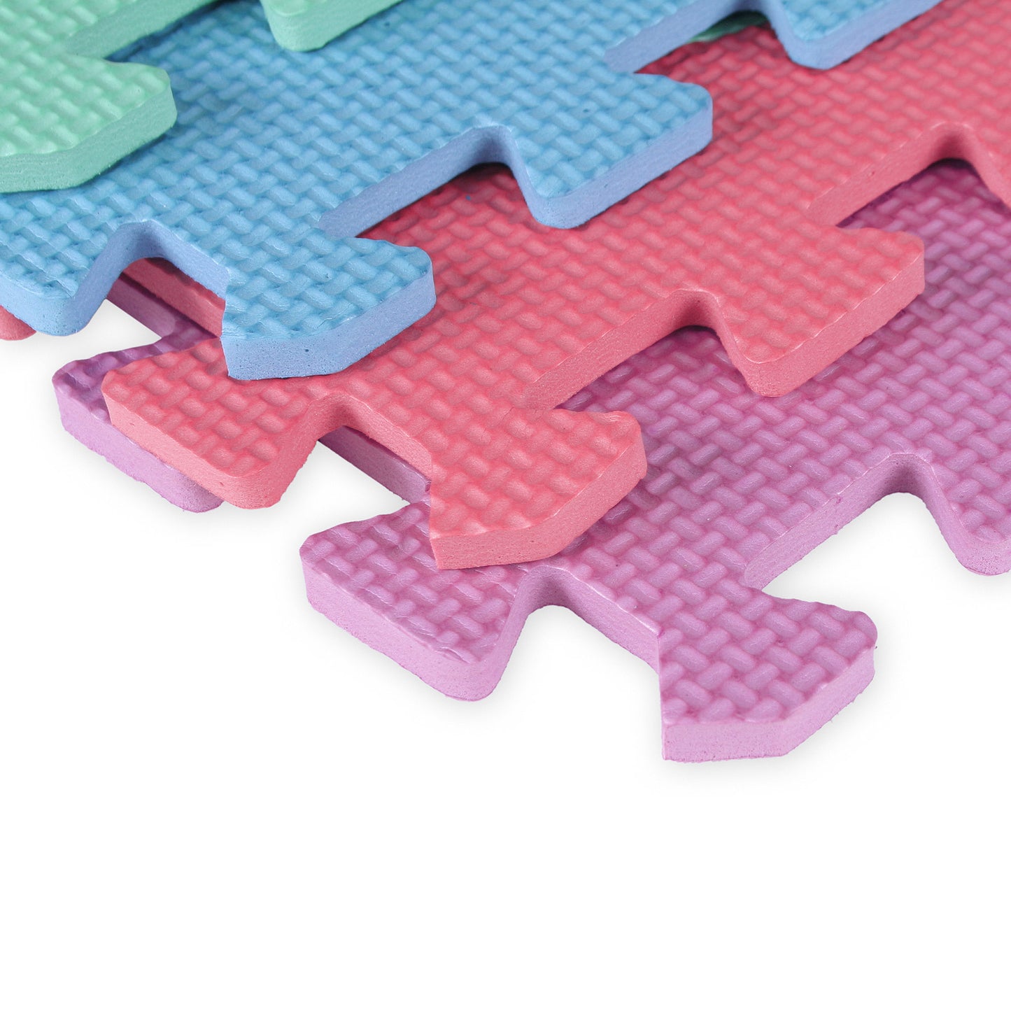 Puzzle Fitness and Exercise Mat INDIGO Numbers 9 Units Multicolor