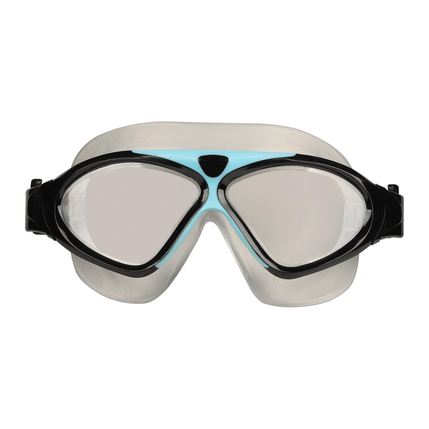 Masque De Natation Enfant APRION Noir-Bleu Clair