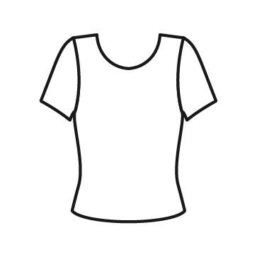 T-shirt Manches Courtes en Coton SOLO Blanc