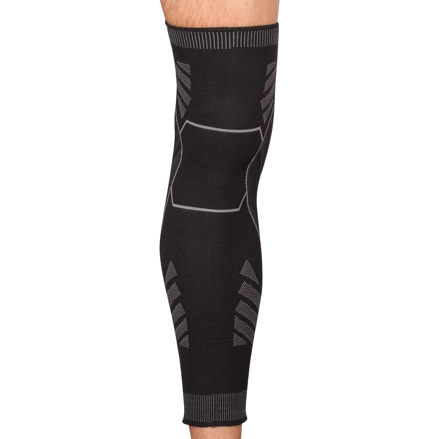 Manche Élastique de Compression pour Genou et Jambe Longue INDIGO