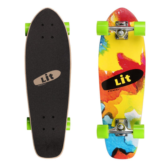 Skateboard Lit Indigo 62.2 x 18.5 cm Multicolor