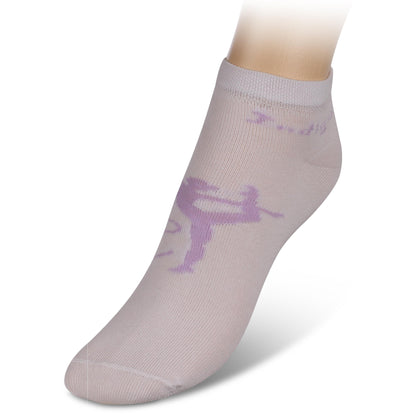 Rhythmic Gymnastics Sock with Design INDIGO