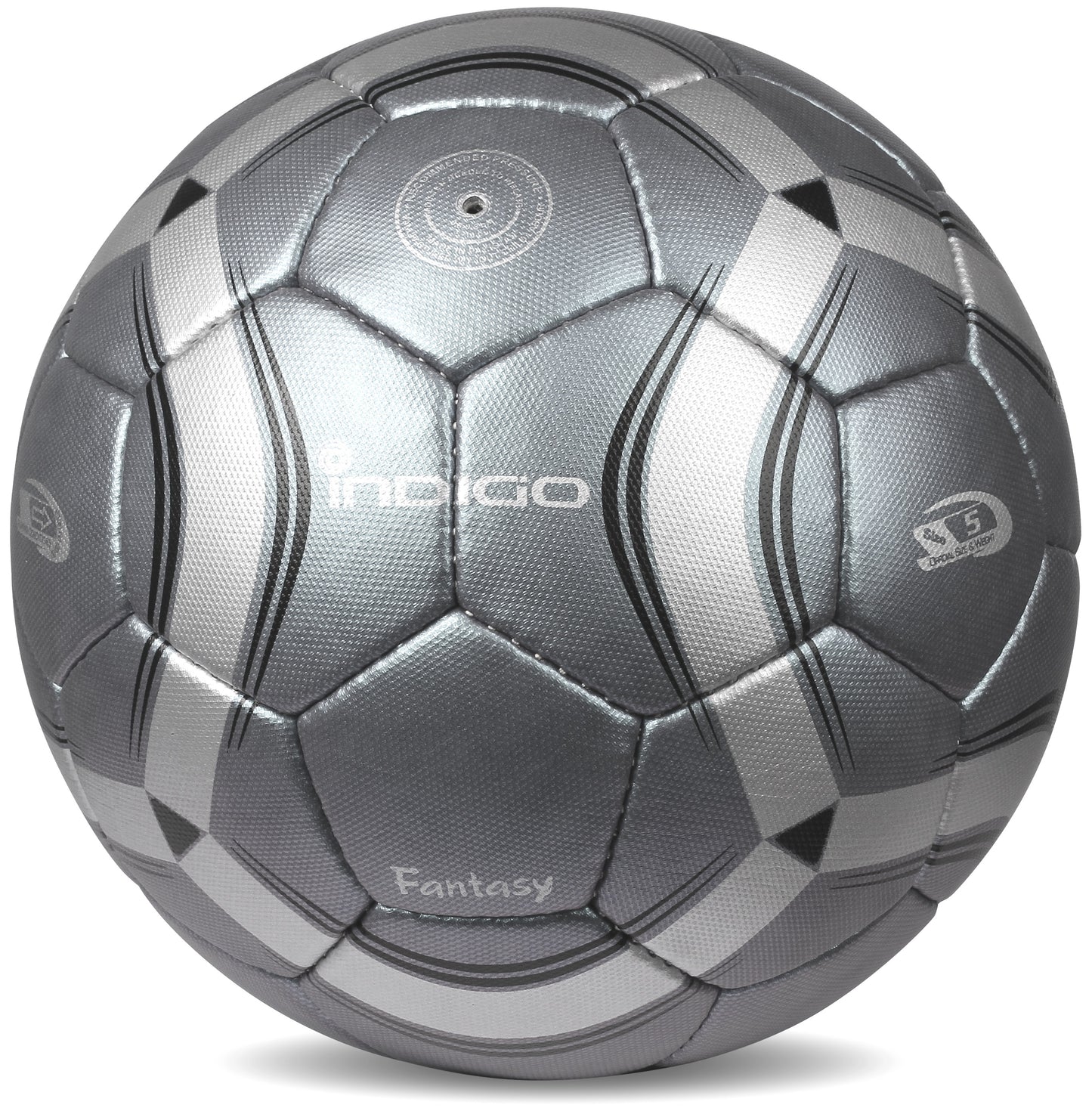 Soccer Ball Training No.5 FANTASY INDIGO Gray