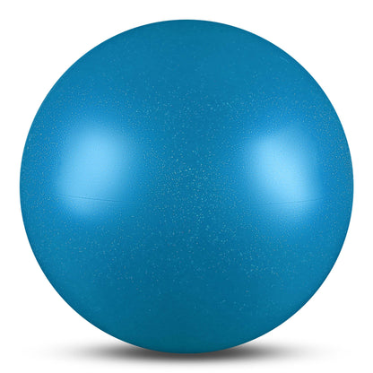 Pelota Silicona Metalizada + Glitter 300 g INDIGO 15 cm