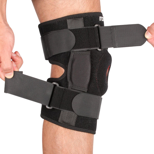 Neoprene Knee Brace with Aluminum Plate INDIGO Black