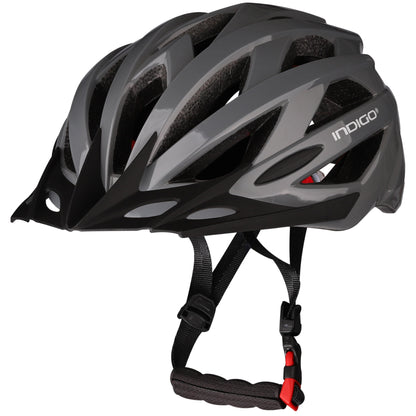 Casco de Bicicleta Adulto con Ventilación INDIGO IN069 55-61 cm