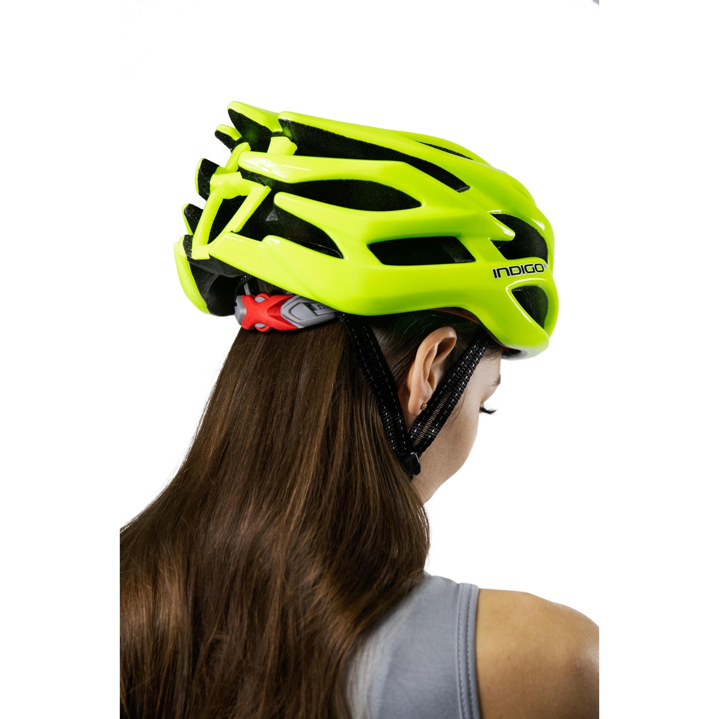 Casco de Bicicleta Adulto con Ventilación IN370 INDIGO