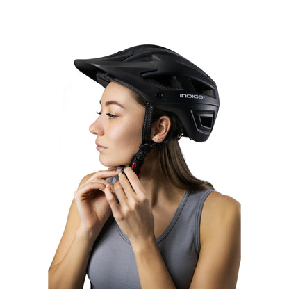 Casco de Bicicleta Adulto con Ventilación IN371 INDIGO