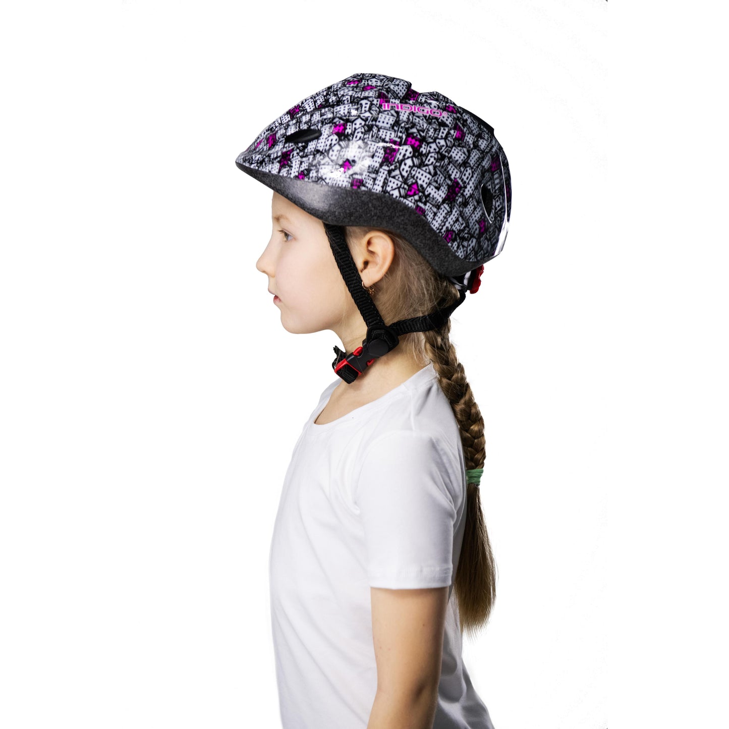 Casco de Bicicleta Infantil con Ventilación INDIGO 48-56 cm