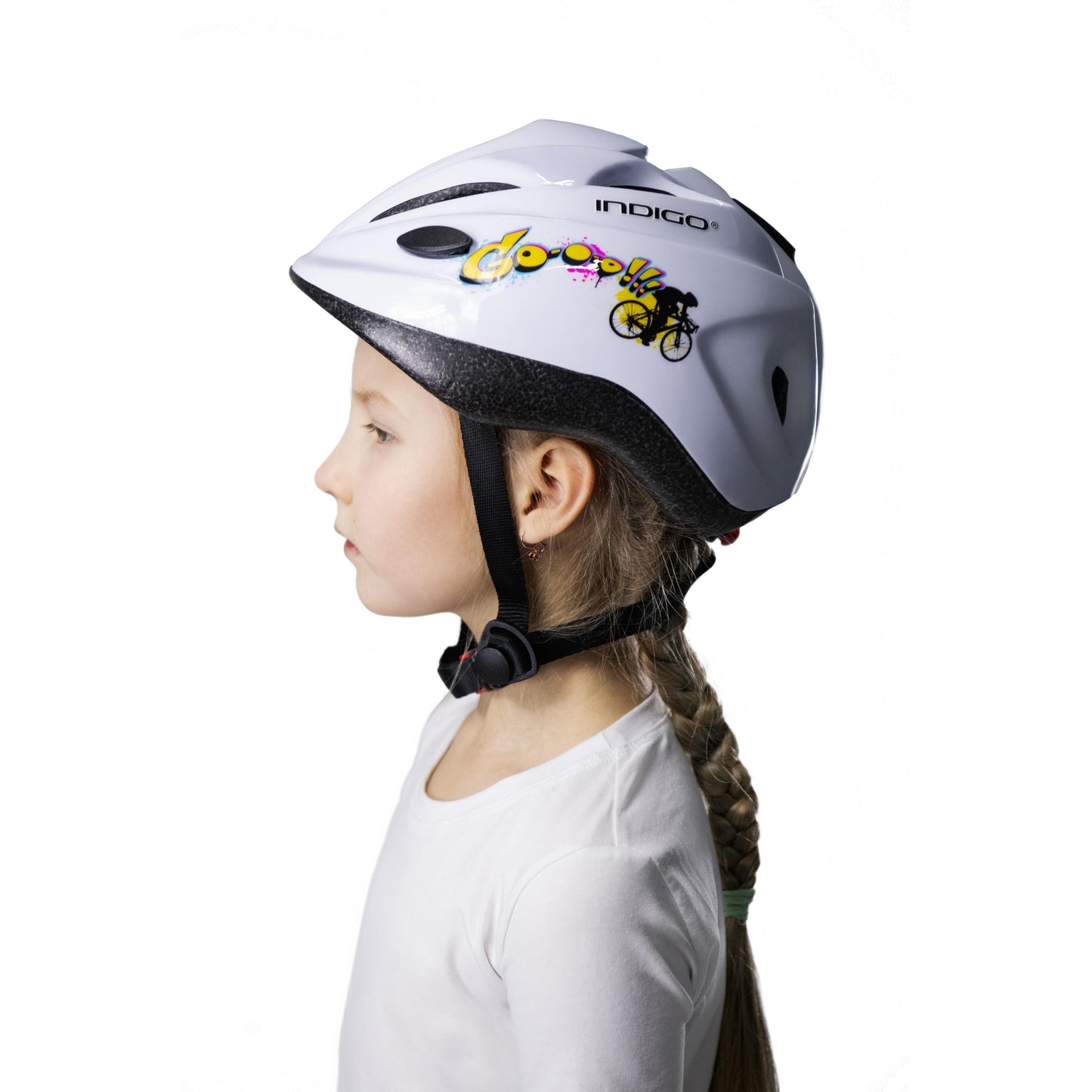 Casco de Bicicleta Infantil con Ventilación INDIGO 48-56 cm