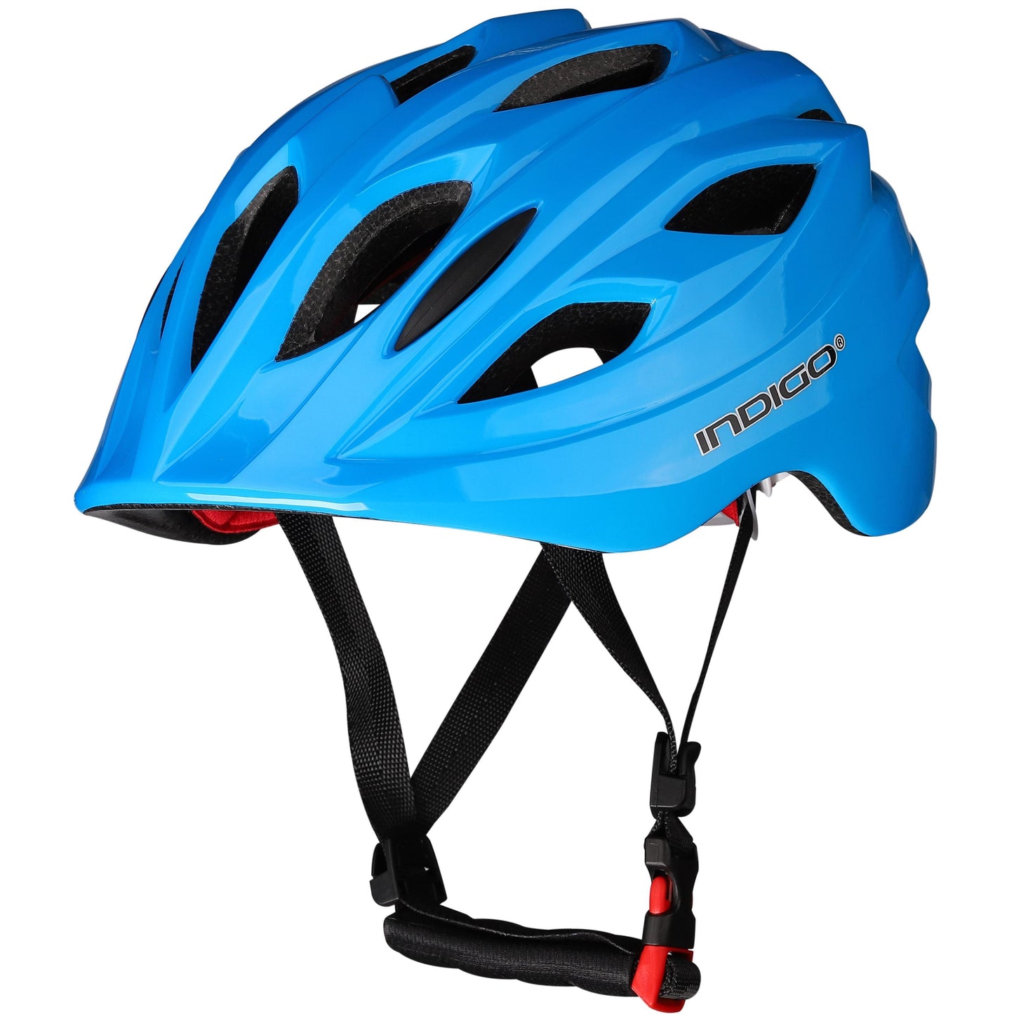 Capacete de Bicicleta Criança com Ventilação INDIGO 51-55 cm Verde Claro