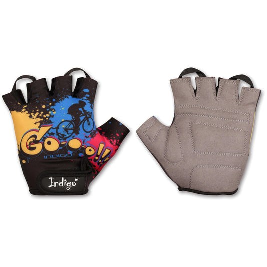 Cycling Gloves Men GO Indigo