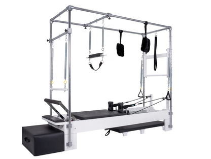 COSMOS Reformer Máquina de Pilates Basic con Cadillac 239x70x197 cm