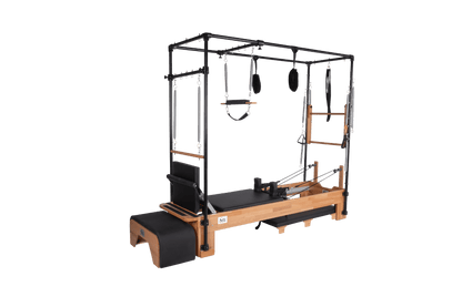 COSMOS Reformer Máquina de Pilates Basic con Cadillac 239x70x197 cm