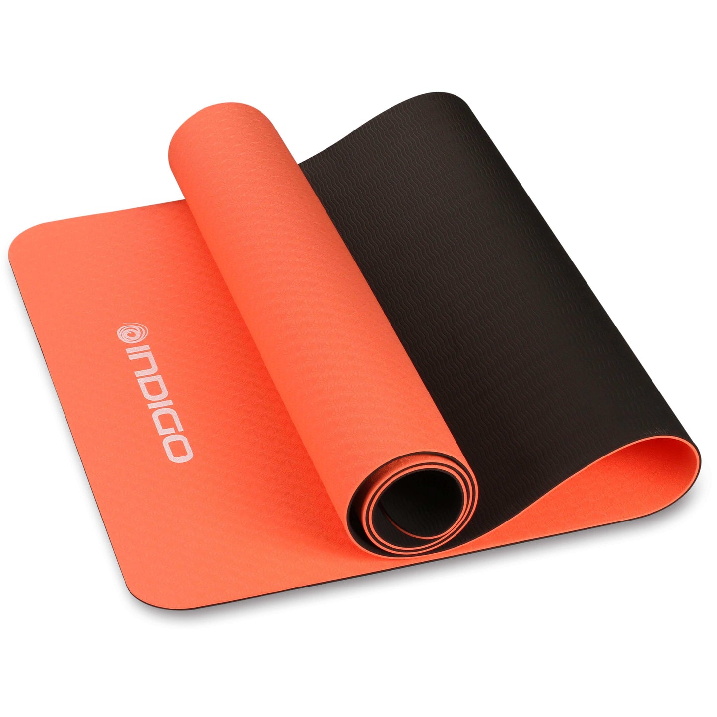 Tapete de Yoga e Fitness TPE INDIGO Bilateral 173*61*0,5 cm