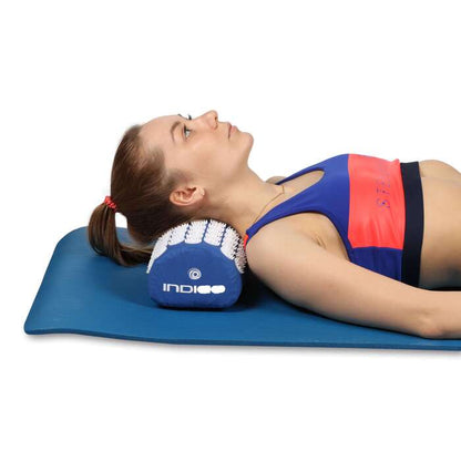 Massage Mat and Pillow INDIGO 67*42*2.5 cm, 38*15*10