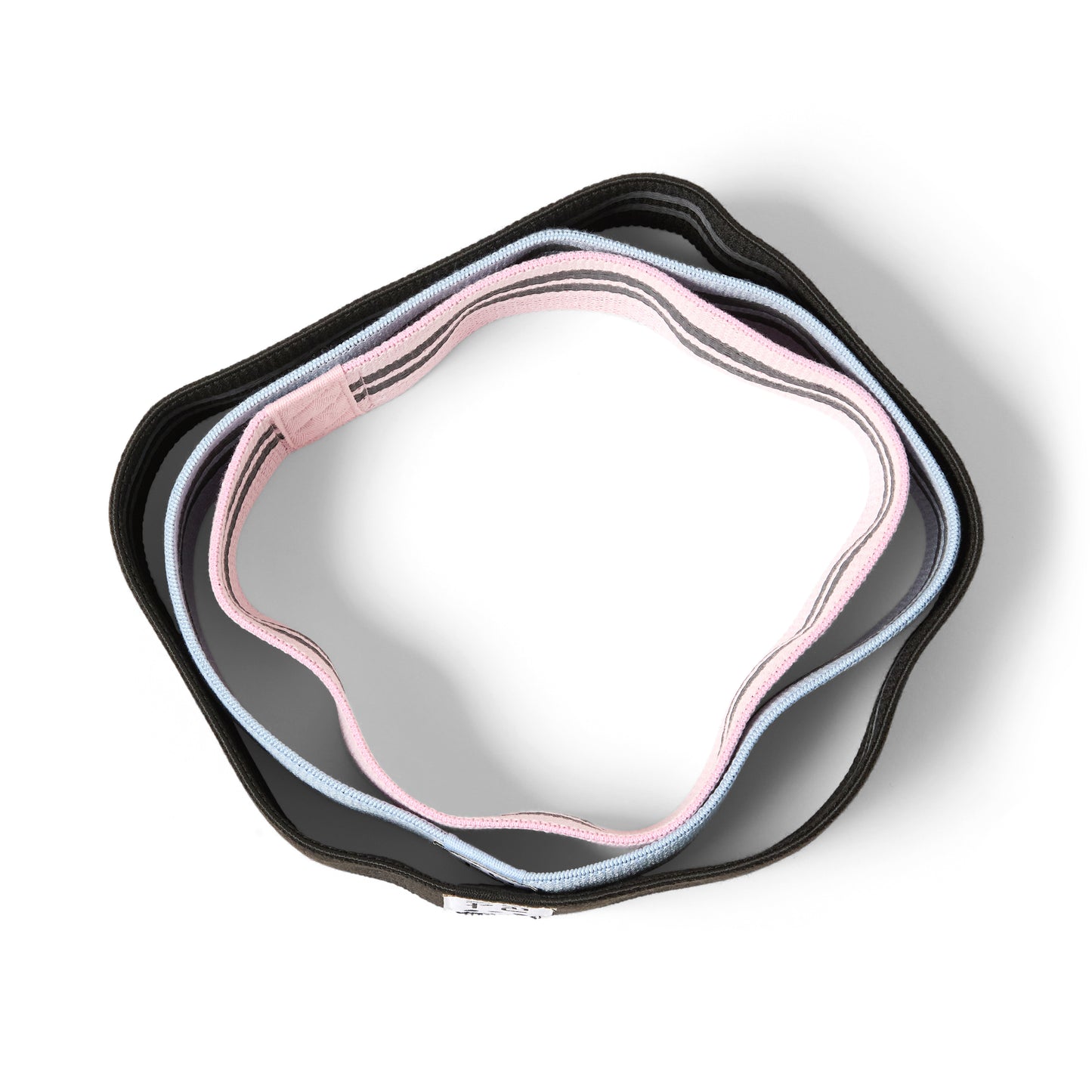 Bandes Élastiques en Tissu 3 Niveaux de Résistance INDIGO
