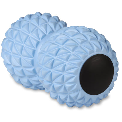 Pelota para Masajes Doble para Yoga INDIGO 18*10 cm