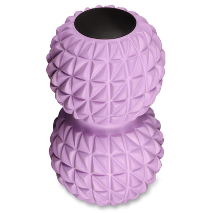 Pelota para Masajes Doble para Yoga INDIGO 18*10 cm