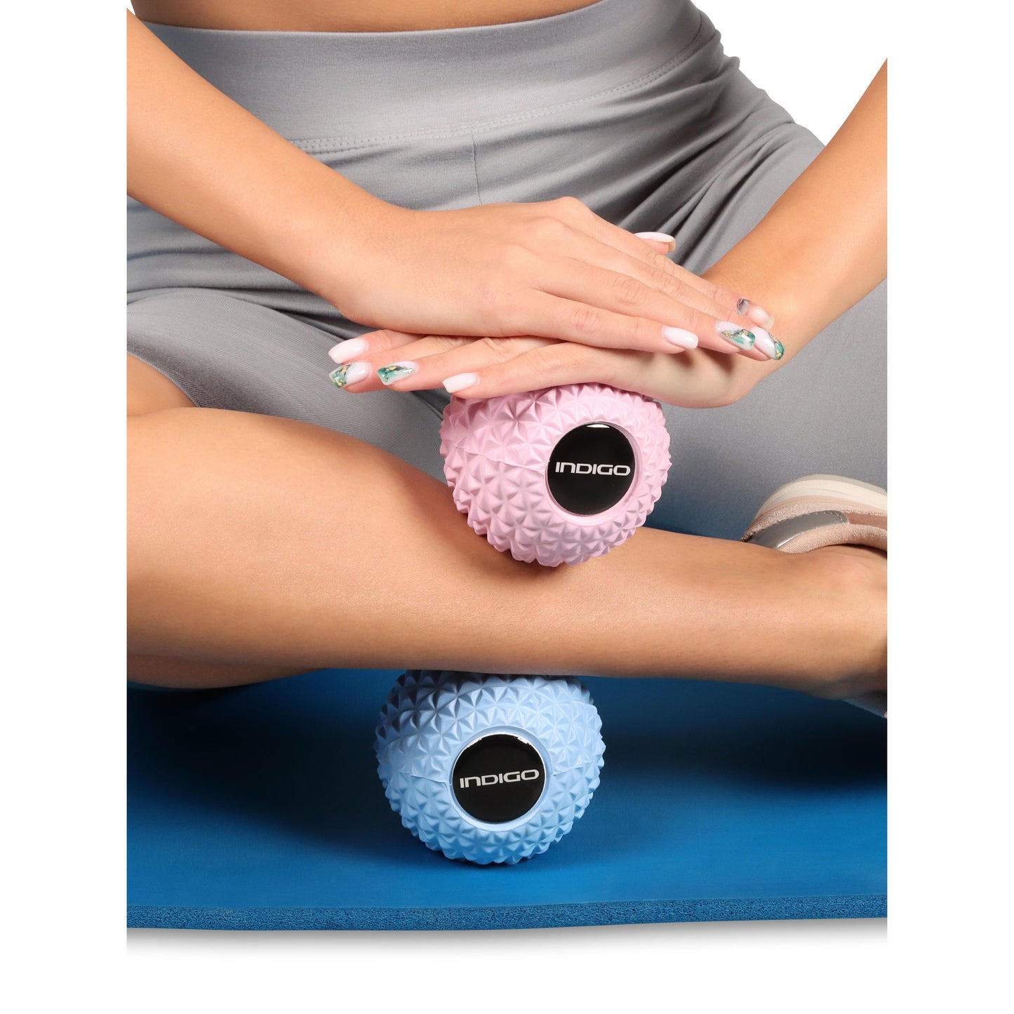 Bola de Massagem de Yoga INDIGO 8,5 cm