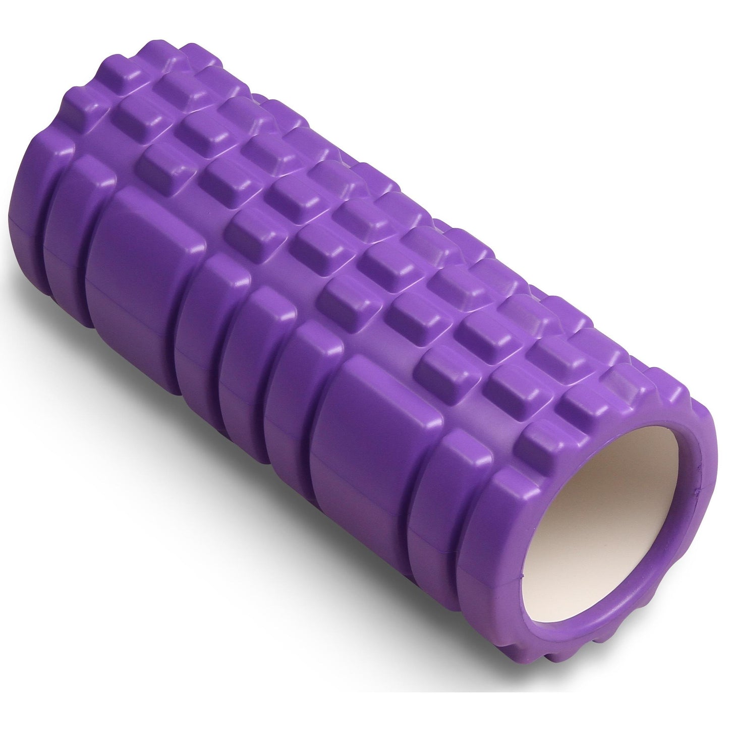 Rodillo de Espuma Foam Roller Redondo para Masajes Musculares y Yoga PVC INDIGO 33*14 cm