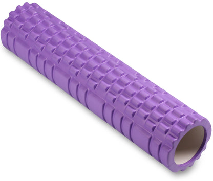 Rolo de Espuma Faom Roller Para Massagem Muscular, Yoga e Fitness INDIGO 61*14 cm