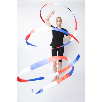 YGEOMER 12pcs Rhythmic Dance Ribbons Gym Ribbons Streamers Dancing Streamers, Rotating Baton, For Artistic Dancing