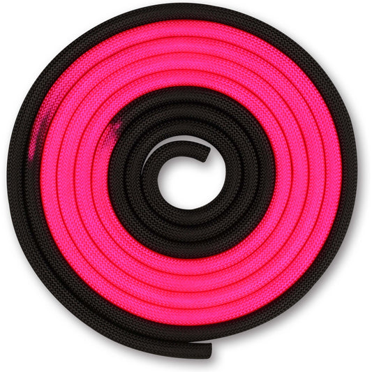 Weighted Rhythmic Gymnastics Rope 165g INDIGO Pink-Black 3 m