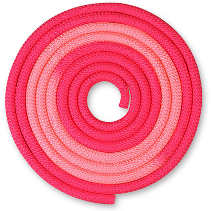 Cuerda para Gimnasia Rítmica Ponderada 165g INDIGO Bicolor 3 m Fucsia-Rosa