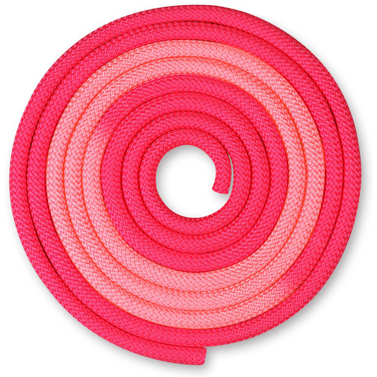 Corde Pour Gymnastique Rythmique Pondérée 165g INDIGO Bicolore 3 m Fuchsia-Rose