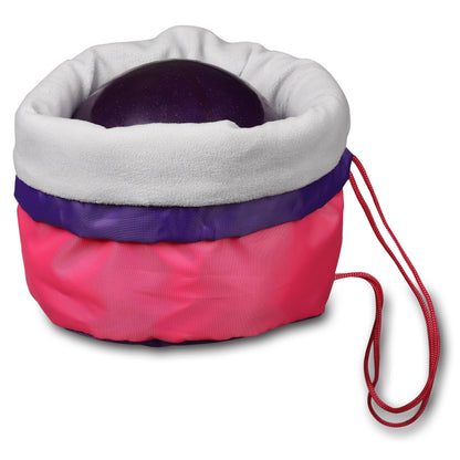 Isolated Rhythmic Gymnastics Ball Cover Indigo 34*24 cm