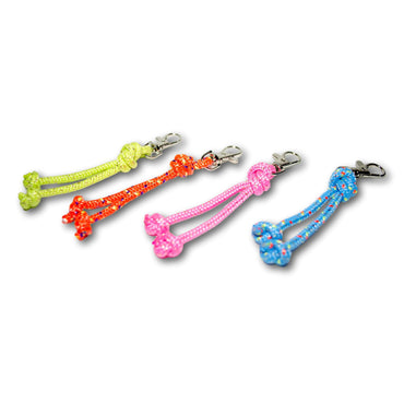 Keychain Rope with Lurex for Rhythmic Gymnastics INDIGO