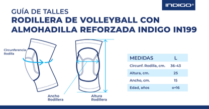 Joelheiras Voleibol com Almofada Reforçada INDIGO