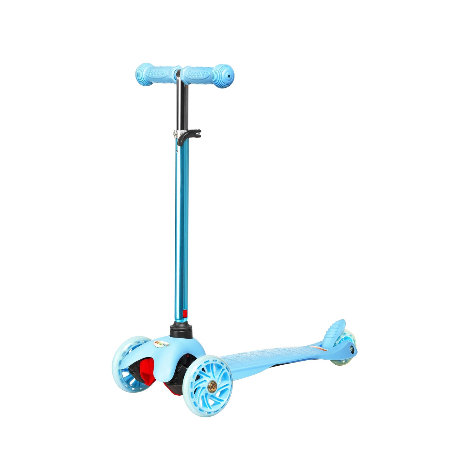 Patinete Plegable 3 Ruedas Infantil hasta 20 Kg BRAVE INDIGO