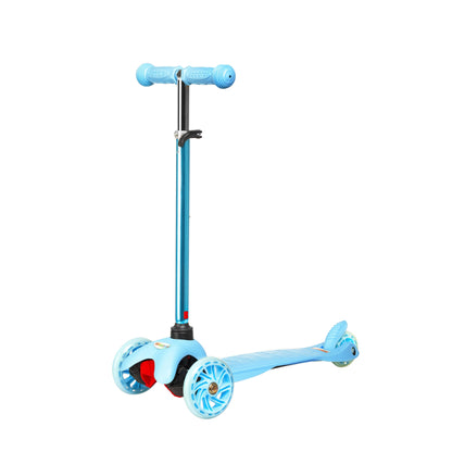 Patinete Plegable 3 Ruedas Infantil hasta 20 Kg BRAVE INDIGO