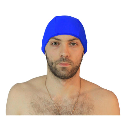 Bonnet de Natation Uni Lycra INDIGO