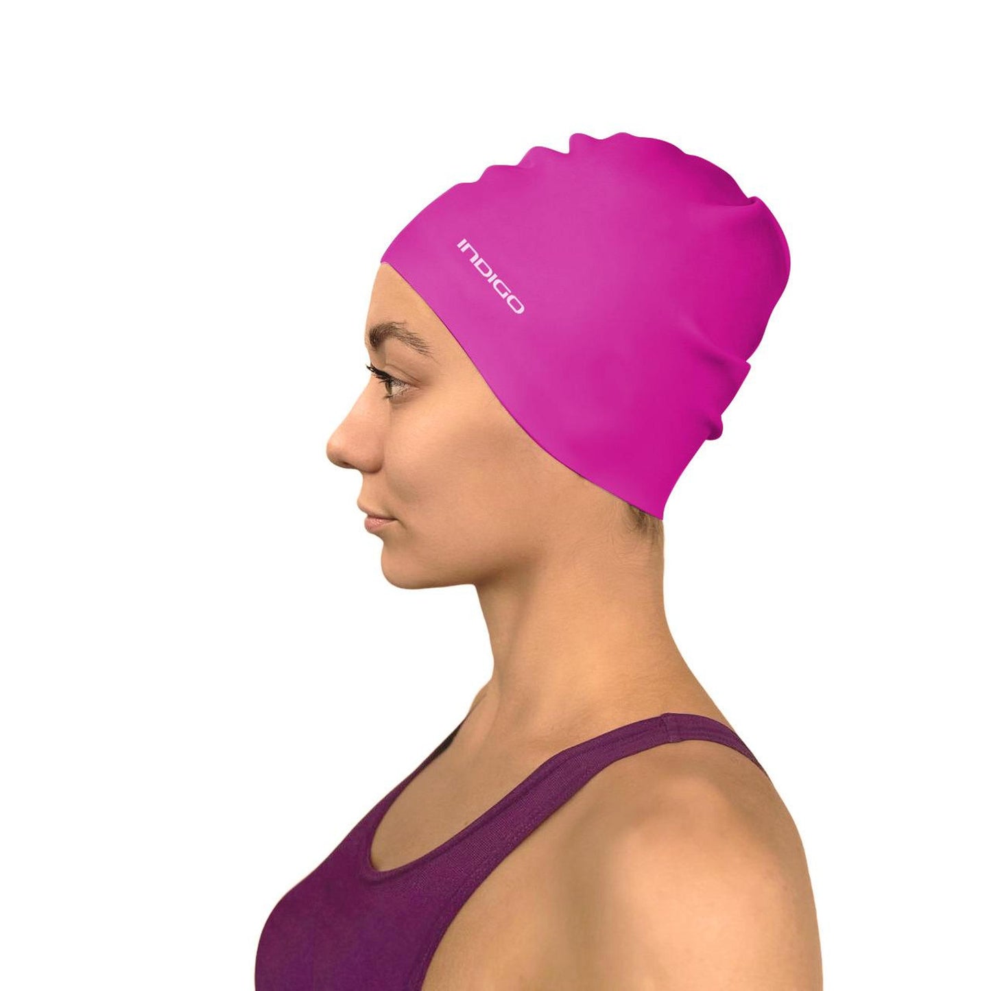 Gorro de Natación de Silicona INDIGO