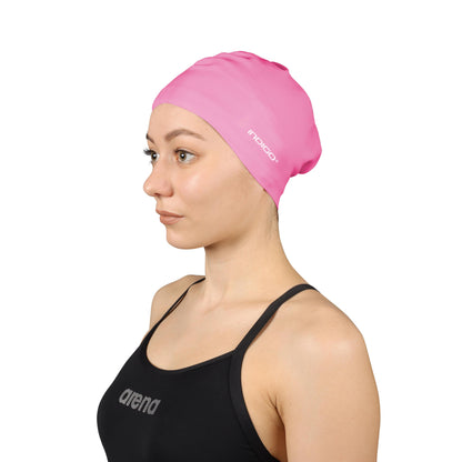 Gorro de Natación Silicona para Cabellos Largos INDIGO