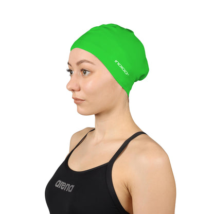 Gorro de Natación Silicona para Cabellos Largos INDIGO