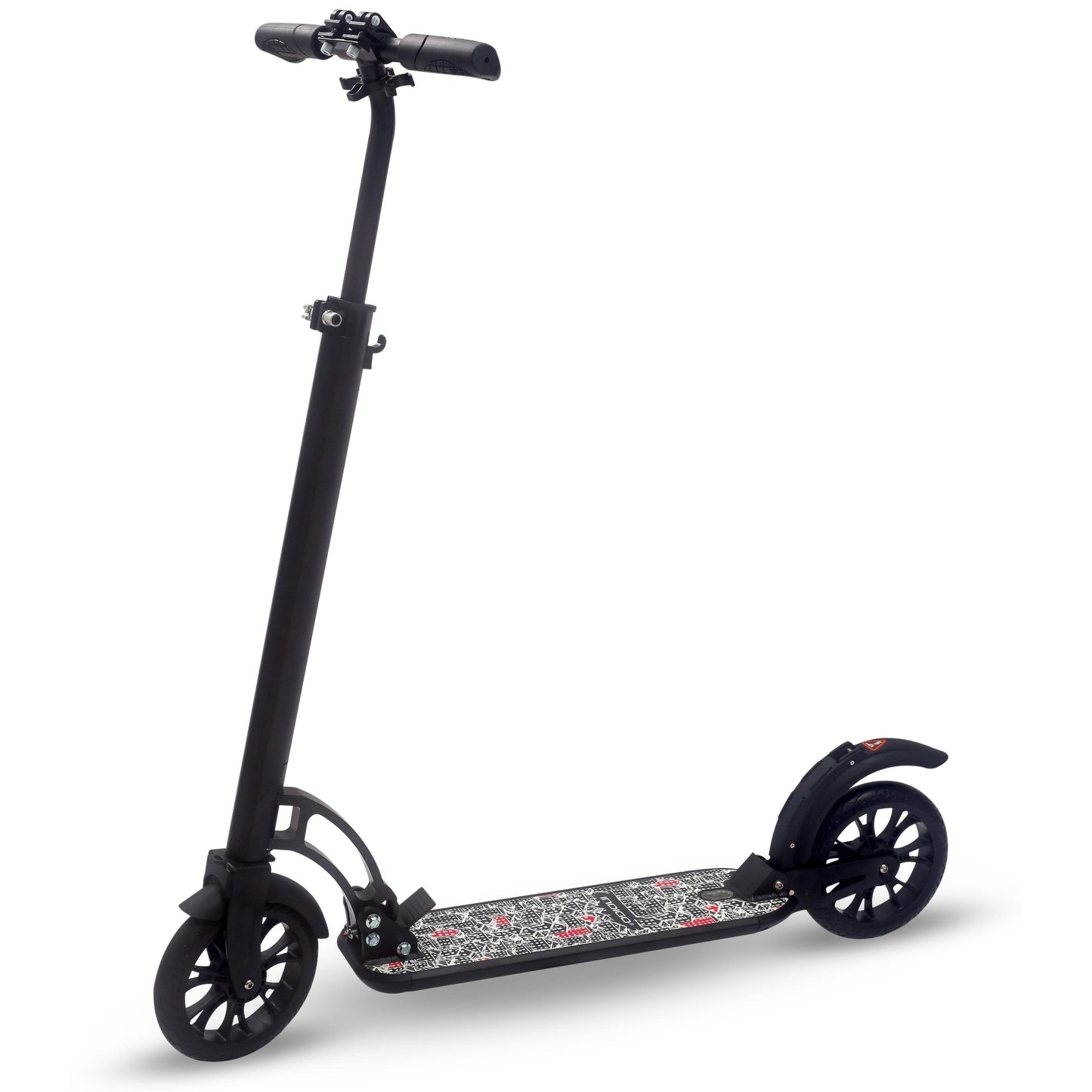 CITY INDIGO Black Folding Scooter Adults Up To 100 Kg