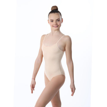 Body Bajo Maillot de Poliamida SOLO Beige